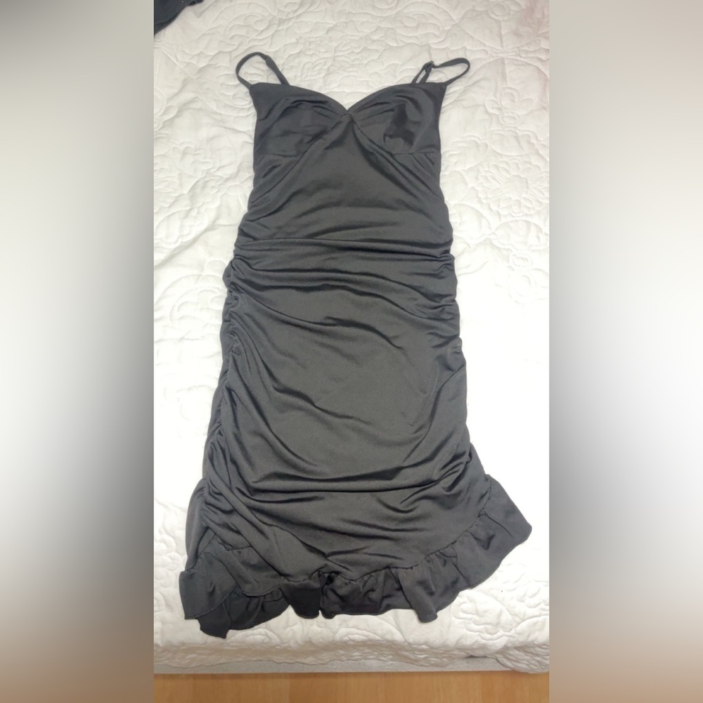 cute short black dress